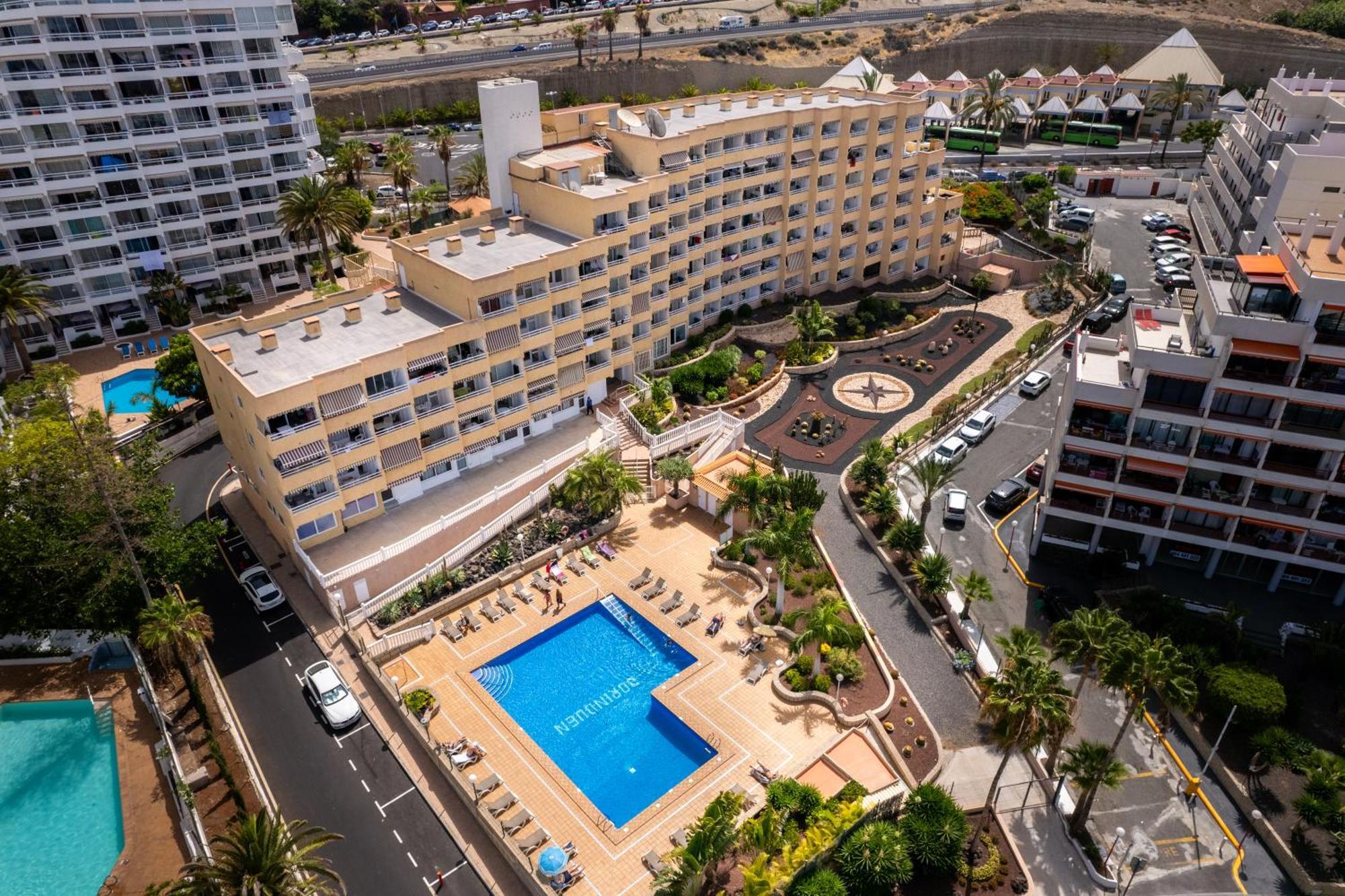 Apartamentos Borinquen Playa de las Américas Buitenkant foto